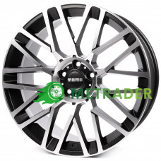 Momo Revenge Evo R17 W7 PCD4x100 ET35 DIA72.3 Matt Black Diamond Cut