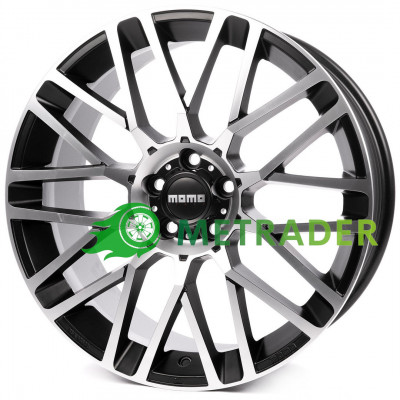 Momo Revenge Evo R20 W10 PCD5x120 ET38 DIA79.6 Matt Black Diamond Cut