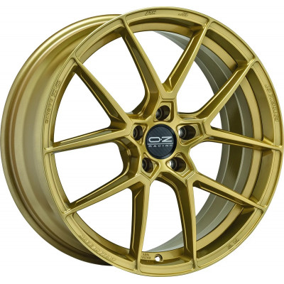 OZ Estrema GT HLT R18 W8 PCD5x100 ET48 DIA68.1 Race Gold