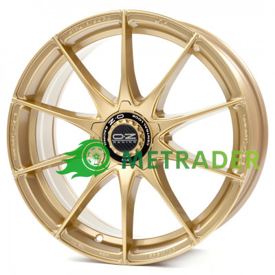 OZ Formula HLT R17 W7.5 PCD4x108 ET40 DIA75 Race Gold