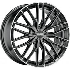 OZ Gran Turismo HLT R19 W8.5 PCD5x112 ET27 DIA75 Star Graphite Diamond Lip