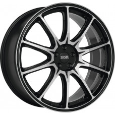 OZ Hyper XT HLT R22 W10 PCD5x130 ET48 DIA71.6 Gloss Black Diamond Cut