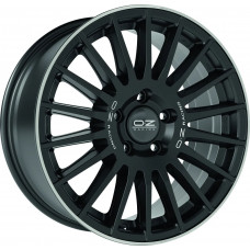 OZ Rally Desert R18 W8 PCD5x112 ET35 DIA79.1 Matt Black Diamond Lip
