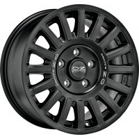 OZ Rally Raid R18 W8.5 PCD5x127 ET0 DIA71.6 Matt Black Silver Lettering