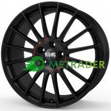 OZ Superturismo GT R18 W8 PCD5x108 ET40 DIA75.1 Matt Black Red Lettering