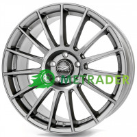 OZ Superturismo LM R19 W8.5 PCD5x120 ET34 DIA79.1 Matt Graphite Silver Lettering