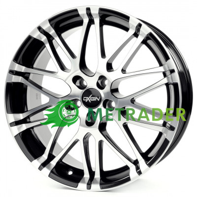 Oxigin 14 Oxrock R17 W7.5 PCD5x112 ET50 DIA72.6 Black Full Polished