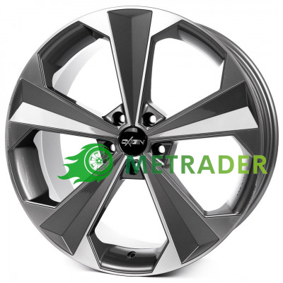 Oxigin 22 Oxrs R20 W9 PCD5x114.3 ET38 DIA72.6 Titanium Polished