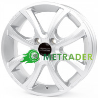 Oxxo Telesto OX10 R15 W5 PCD4x100 ET38 DIA60.1 Silver