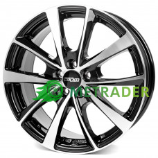 Oxxo Vidorra OX18 R16 W6.5 PCD5x108 ET50 DIA67.1 Black Polished