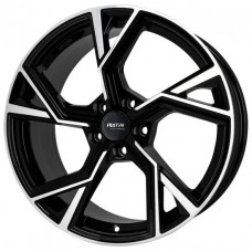 Platin P100 R18 W8 PCD5x112 ET28 DIA66.6 Black Front Polished
