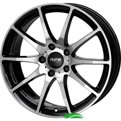 Platin P113 R20 W9 PCD5x112 ET35 DIA66.6 Black Front Polished
