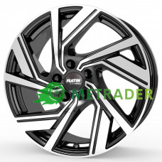 Platin P114 R18 W7.5 PCD5x114.3 ET35 DIA73.1 Black Front Polished