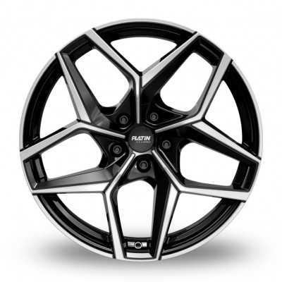 Platin P128 Black Polished R18 W7.5 PCD5x108 ET42 DIA73.1