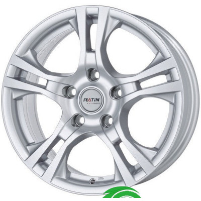 Platin P53 R15 W6 PCD4x100 ET38 DIA63.4 Silver