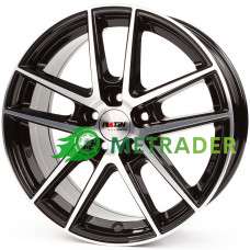 Platin P73 R19 W8 PCD5x112 ET38 DIA70 Black Front Polished