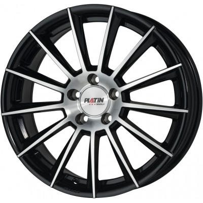 Platin P74 R17 W7 PCD5x112 ET51 DIA66.5 Black Front Polished