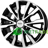 Platin P86 R16 W6.5 PCD6x130 ET54 DIA84.1 Black Front Polished