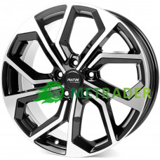 Platin P97 R19 W8 PCD5x112 ET45 DIA57.1 Black Front Polished