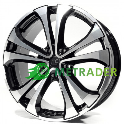 RC Design RC17 Ventura R20 W8.5 PCD5x108 ET35 DIA72.6 Black Gloss Polished