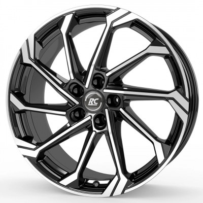 RC Design RC36 R19 W7.5 PCD5x112 ET40 DIA66.6 Black Polished