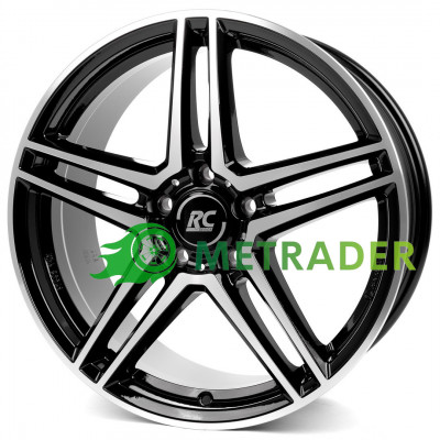 RC Design RCD17 R16 W6.5 PCD5x112 ET38 DIA66.6 Black Polished
