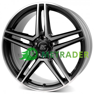RC Design RCD17 R16 W6.5 PCD5x112 ET38 DIA66.6 Himalaya Grey Polished
