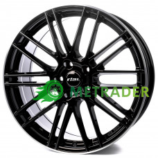 Rial Kibo R18 W8 PCD5x114.3 ET38 DIA70.1 Black Polished