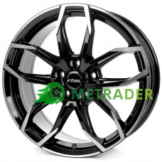 Rial Lucca R20 W8 PCD5x110 ET35 DIA65.1 Black Polished Front