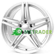 Rial M10 R19 W9.5 PCD5x112 ET51 DIA66.5 Polar Silver