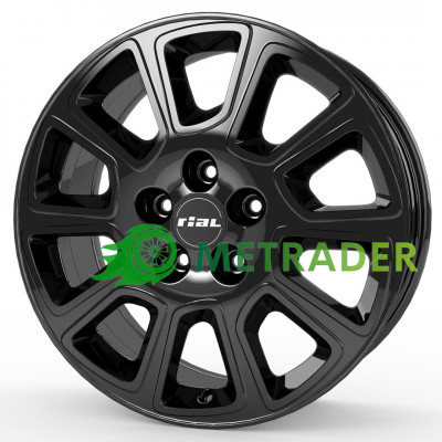 Rial Transporter 2 R18 W7.5 PCD6x130 ET47 DIA84.1 Diamond Black