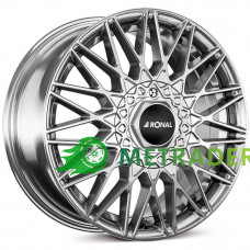 Ronal LSX R16 W7 PCD4x100 ET44 DIA68 Silver Polished