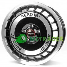 Ronal R50 Aero R18 W8 PCD5x110 ET35 DIA65.1 Black Polished