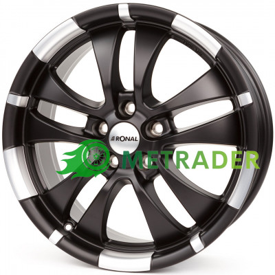 Ronal R59 R16 W7 PCD5x114.3 ET40 DIA82 Jetblack Matt Horn Polished