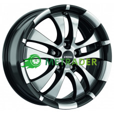 Ronal R59 R18 W7.5 PCD5x112 ET45 DIA76.1 Jetblack Polished