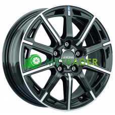 Ronal R60-Blue R16 W6.5 PCD5x100 ET40 DIA68.1 Jetblack Polished