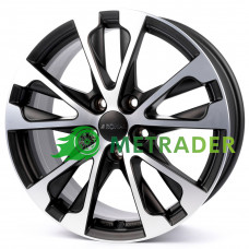 Ronal R61 R17 W7.5 PCD5x112 ET54 DIA66.6 Jetblack Matt Polished