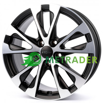 Ronal R61 R17 W7.5 PCD5x114.3 ET40 DIA82.1 Jetblack Matt Polished