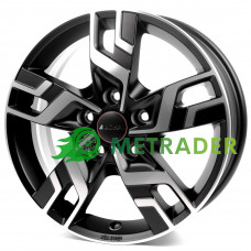 Ronal R64 R17 W7 PCD5x118 ET60 DIA71.1 Jetblack Matt Polished