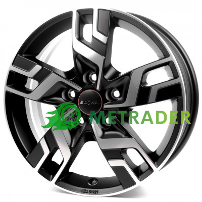Ronal R64 R17 W7 PCD5x118 ET60 DIA71.1 Jetblack Matt Polished
