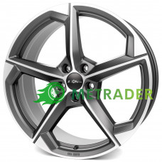 Ronal R66 R20 W8.5 PCD5x112 ET45 DIA76 Orbit Grey Matt Front Polished