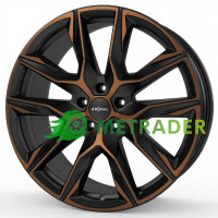 Ronal R71 R20 W8.5 PCD5x114.3 ET40 DIA82 Jetblack Copper Matt