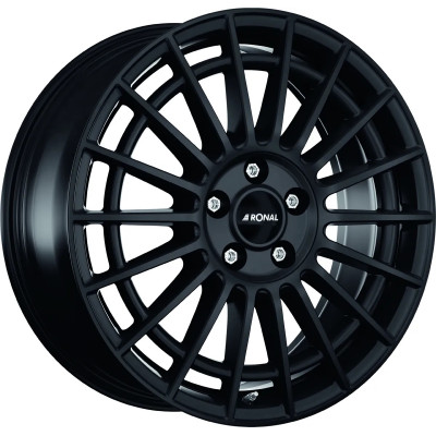 Ronal R73 Jetblack Matt R19 W9.5 PCD5x112 ET52 DIA66.5