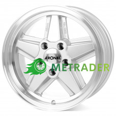 Ronal R9 R15 W7 PCD5x112 ET23 DIA66.5 Silver Rim Polished