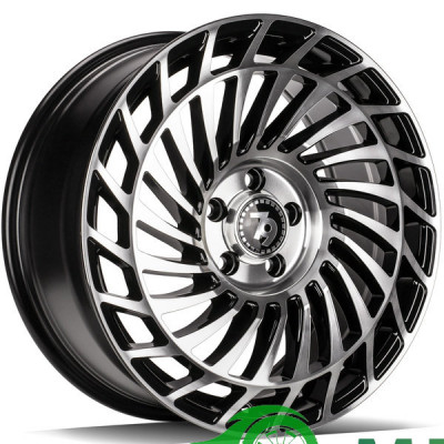 Seventy9 SCF-K R18 W8 PCD5x112 ET45 DIA66.6 Black Front Polished