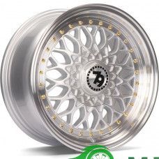 Seventy9 SV-E R15 W7 PCD4x100 ET30 DIA67.1 Silver Lip Polished