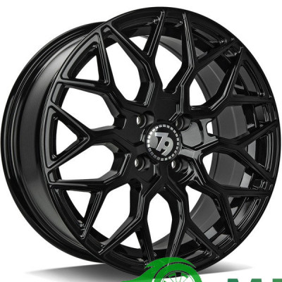 Seventy9 SV-K R17 W7 PCD5x114.3 ET40 DIA73.1 Black Gloss