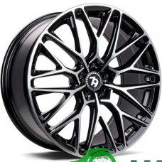 Seventy9 SV-P R19 W8.5 PCD5x112 ET30 DIA66.6 Black Front Polished