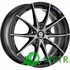 Sparco Trofeo 5 R18 W8 PCD5x120 ET29 DIA72.6 Black Full Polished