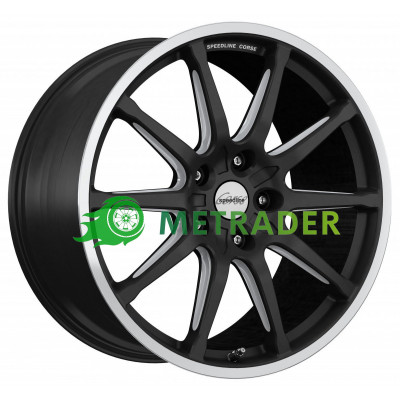 Speedline Corse SC1 Motorismo R20 W10 PCD5x112 ET55 DIA66.5 Racing Black Matt Polished